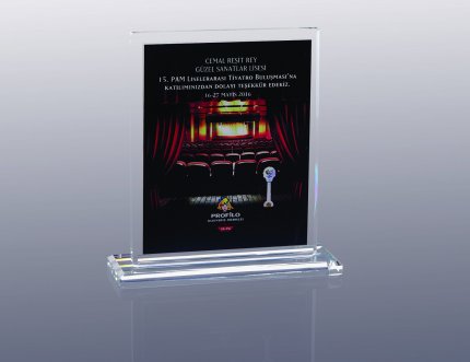 Plaket-Ofis-Kristal-Plaket-OK-1560