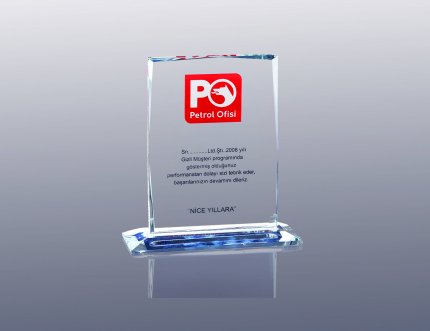 Plaket-Ofis-Kristal-Plaket-OK-1565