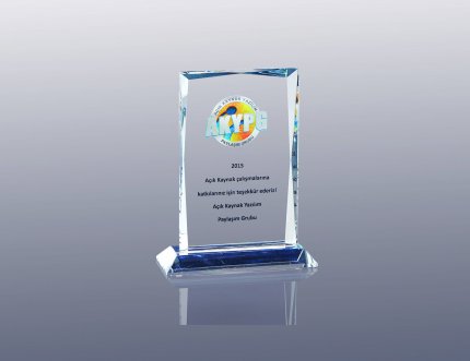 Plaket-Ofis-Kristal-Plaket-OK-1573