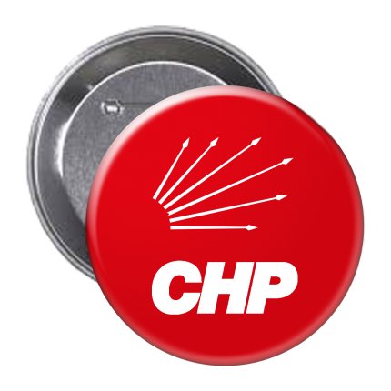 CHP BUTON ROZET-PLAKETOFİS